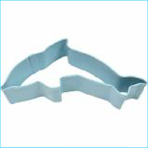 Cookie Cutter Dolphin 4.5" Blue