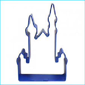 Cookie Cutter Castle 4" Blue