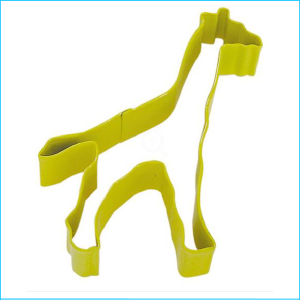 Cookie Cutter Giraffe 5.25" Yellow