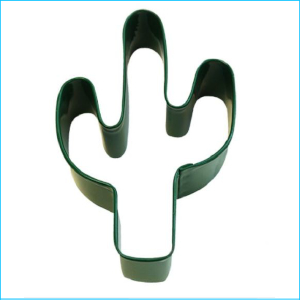 Cookie Cutter Cactus 4" Green