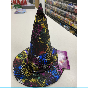 colorful witches hat