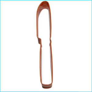 Cookie Cutter Knife 6" Orange