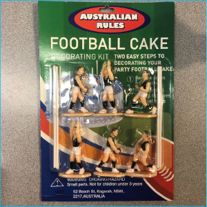 AFL Footy Team Cake – Our Sweet Pantry