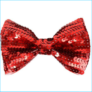 Red Sequin Bow