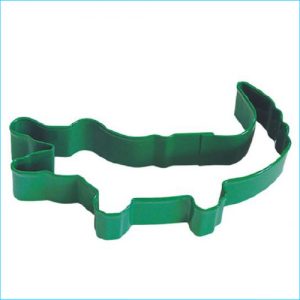 Cookie Cutter Crocodile 4.5" Green