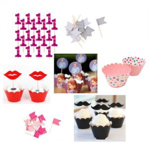 Cupcake Toppers & Cupcake Wraps