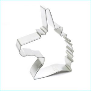 Cookie Cutter Unicorn Head 4.75"