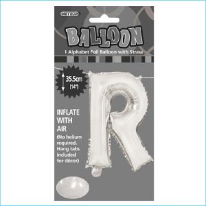 Airfill Letter R Silver 35.5cm M