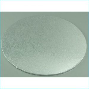 Cake Board Round Silver 10" UCG