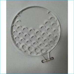 Cake Topper Golf Ball Clear 8cm