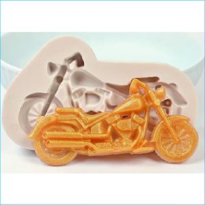 Silicone Mould Motorbike 3D 9cm TA