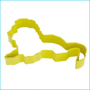 Cookie Cutter Lion 4.5" Yellow