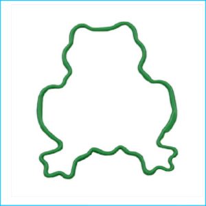 Cookie Cutter Frog 3.25" Green