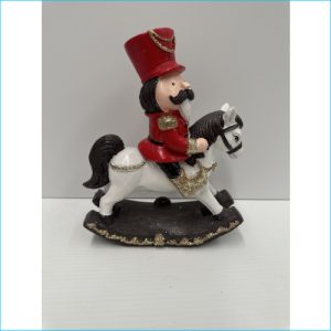 Soldier on Horse with a Sword 22x17cm