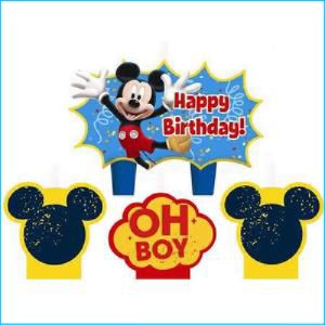 Candle Mickey Mouse Set of 4