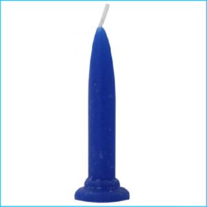 Bullet Candle Royal Blue Single