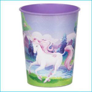 Unicorn Fantasy Plastic Cup Pk 1