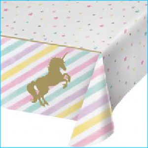 Unicorn Sparkle Tablecover 1.37m x 2.74m