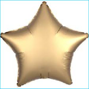 Foil 45cm Star Satin Gold