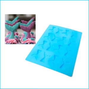 Silicone Mould Mermaid Tail Mini