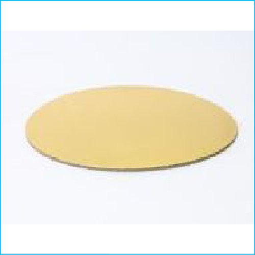 Cake Cardboard Round Gold 5″ – Lets Celebrate Parties