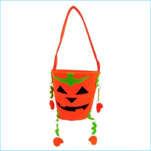 Pumpkin Felt Bag