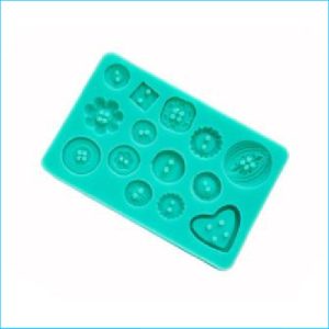 Silicone Mould Mixed Buttons