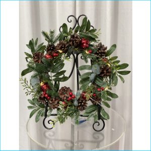 Wreath with Pine Cones 33cm