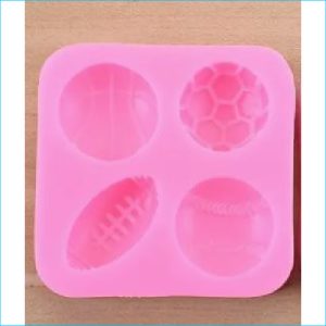 Silicone Mould Sports Balls 6cm TA