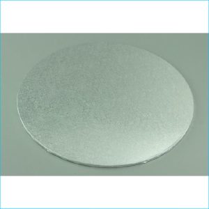 Cake Board Round Silver 8" UCG