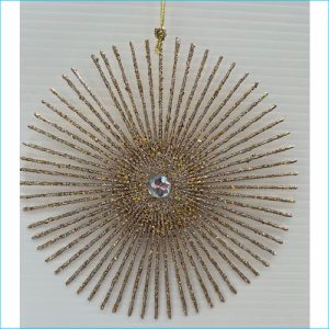 Gold Ornament Ray 15cm