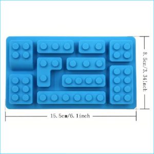 Silicone Mould Square Lego Blocks "T"