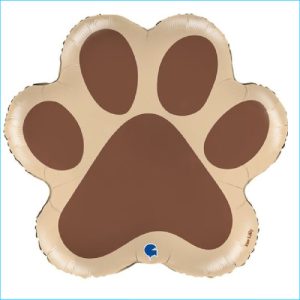 Foil Super Shape Dog Paw 61cm