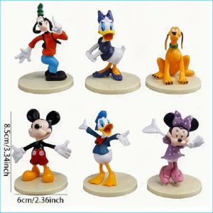 Cake Topper Disney Mickey & Friends 6pc