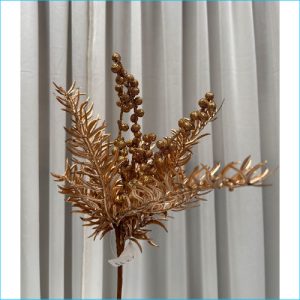 Berry Fern Spray Gold 332cm